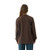 Afends Community Garden Long Sleeve Tee Womens in Coffee