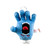 Santa Cruz Screaming BB 10cm Keyring in Blue