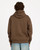 Billabong Immortal Blast Zip Thru Hoodie Mens in Gravel