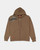 Billabong Immortal Blast Zip Thru Hoodie Mens in Gravel
