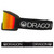 Dragon DX3 OTG Low Bridge Goggle in Black Lumalens Red Ion