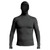 Xcel Drylock Hydrophobic Hooded Long Sleeve Rashvest Mens in Black