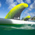 FCS II Mark Richards Twin+1 PC M-L Fin Set in Cyber Lime Black
