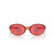 Oakley Eye Jacket Redux Sunglasses in Fire Orange Prizm Trail Torch