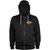 Powell Peralta Winged Ripper Zip Hoodie Mens in Black