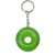 Spitfire Wheel Keychain Green