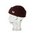 Blak Death Moth Beanie in Deep Maroon