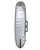 Creatures Of Leisure 7ft 6 Longboard Icon Lite Cover in Black Silver