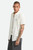 Brixton Sanford Oxford Short Sleeve Shirt Mens in Off White