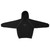 Resolve Faded Hood Mens in Black