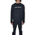 Trigger Bros Old English Box Long Sleeve Tee Mens in Black