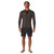 Vissla Solid Sets 2MM Front Zip Wetsuit Jacket Mens in Dark Earth