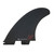 FCS II Nathan Florence PC Large Tri Fin Set in Red Bolt