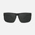Carve Vendetta Sunglasses in Safety Matte Black Frame Grey Lens