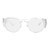 Carve Chippy Sunglasses in Safety Gloss Clear Frame Clear Lens
