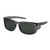 Carve Smoko Sunglasses in Safety Crystal Charcoal Frame Grey Lens