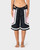Rusty Farrah Long Boardshorts Womens in Black Pink