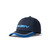 Rusty Flip Daddy Panel Dad Cap Mens in Navy Blue