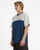 Quiksilver Crossing Tee Mens in Dark Denim