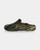 Quiksilver Makua Mules Slides Mens in Army Green Black Camo