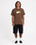 Volcom Billow Denim Shorts Mens in Black
