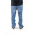 Trigger Bros Straight Jeans Mens in Washed Blue