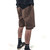 Trigger Bros Canvas Shorts Mens in Walnut