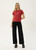 Afends Real Life Regular Tee Womens in Vintage Ketchup