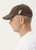 Afends Breathe 6 Panel Cap in Coffee