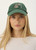 Afends Real Life 6 Panel Cap in Pine