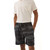 Brixton Journey Active Short Mens in Black Camo