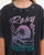 Roxy Eveoversize Washed Tee Girls in Anthracite