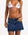 Roxy Backslider Denim Skirt Womens in Blue