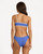Roxy Kauai One Shoulder Bikini Top Womens in Cobalt
