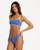 Roxy Kauai One Shoulder Bikini Top Womens in Cobalt