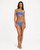Roxy Kauai One Shoulder Bikini Top Womens in Cobalt