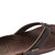 Reef Leather Offshore Thongs in Dark Brown