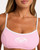 Roxy Swell Bralette Bikini Top Womens in Pink Frosting