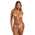 Roxy Off Shore Tiki Tri Bikini Top Womens in Dark Green