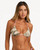 Roxy Off Shore Tiki Tri Bikini Top Womens in Dark Green