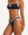 Roxy Swell High Leg Cheeky Bikini Pant Womens in Black