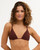 Roxy Palm Shadows Tiki Tri Bikini Top Womens in Java