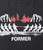 Former Engineered Tee Mens in Washed Black