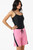 Oneill Y2K Superfreak 7in Boardshort Womens in Sachet Pink