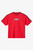 Oneill Wave Cult Tee Mens in Lava Red