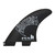 FCS II Mayhem Driver PC Carbon Medium Tri Fin Set in White