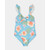 Roxy Hawayiha One Piece Swim Junior Girls in Splish Splash Hawayiha