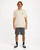 Billabong Heritage Arch Wave Wash Premium Tee Mens in Oatmeal