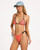 Billabong Joyride Retro Tri Bikini Top Womens in Paradise Spice