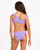 Roxy The Girls Crop Top Swim Set Girls in Dahlia Purple